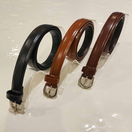 아이엘드 아이엘드 비건레더 슬림 여성 벨트