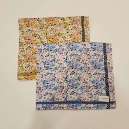 레노마 남녀1매 나염 손수건