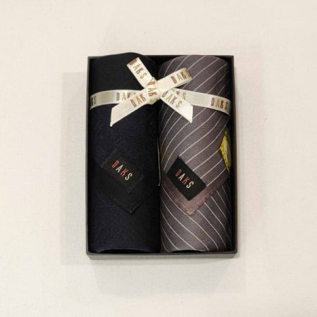 남녀2매 콩섬유 손수건 세트