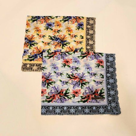 아이엘드 남녀1매 사면레이스 손수건