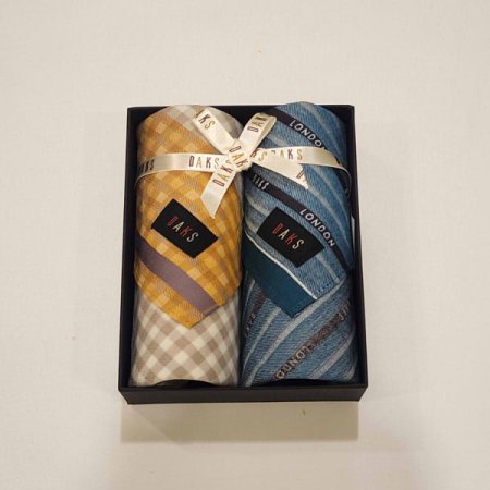 남녀2매 콩섬유 손수건 세트