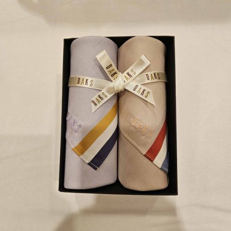 남녀2매 선염 손수건 세트