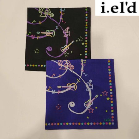 아이엘드 남녀1매 나염 손수건