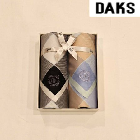 남녀2매 선염 손수건 세트