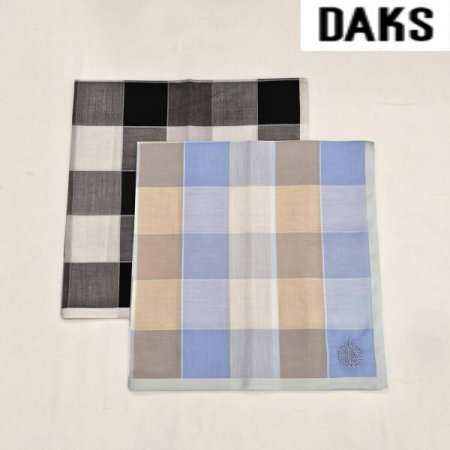 남녀1매 선염 손수건닥스문양자수