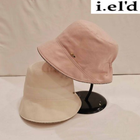 아이엘드 레이온 혼방 라인 포인트 모자