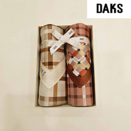 남녀2매 나염 손수건 세트