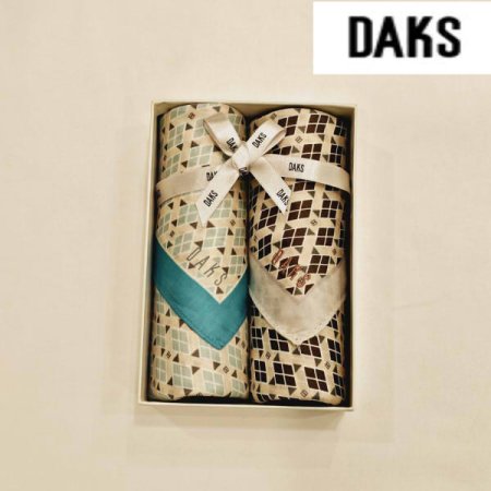 남녀2매 나염 손수건 세트