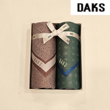 남녀2매 선염 손수건 세트