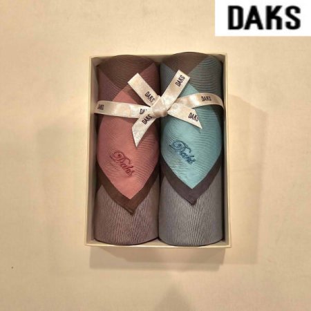 남녀2매 선염 손수건 세트