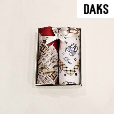 남녀2매 나염 손수건 세트