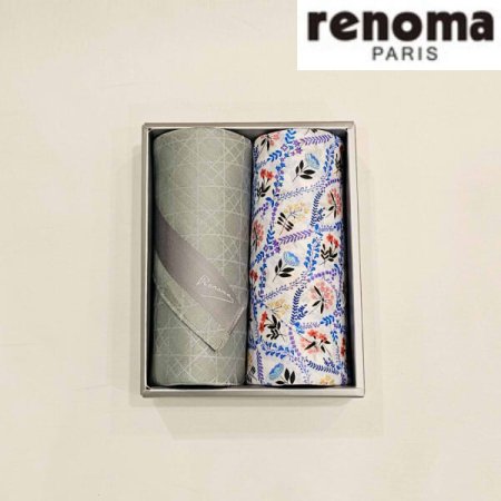 레노마 남녀혼합 2매 손수건 세트