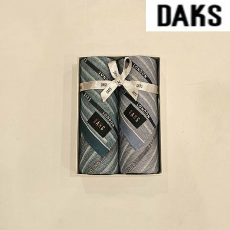 닥스 남녀2매 콩섬유 손수건 세트