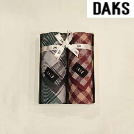 닥스 남녀2매 콩섬유 손수건 세트