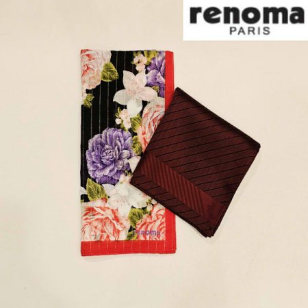 레노마 남녀혼합 2매 손수건 세트