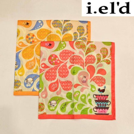 아이엘드 남녀1매 나염 손수건