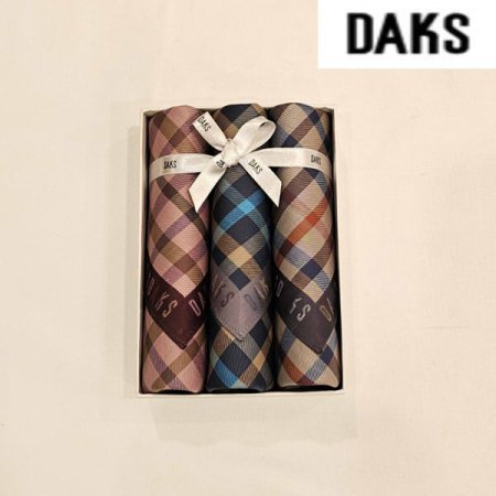 닥스 남녀3매 선염 손수건 세트