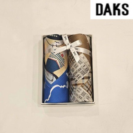 남녀2매 나염 손수건 세트