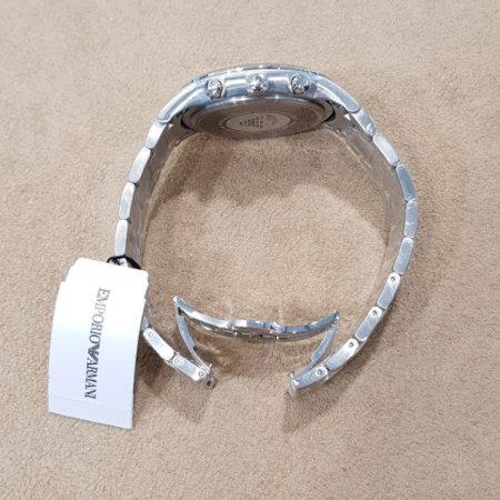 쿼츠 크로노그래프 메탈 남성시계