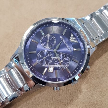 쿼츠 크로노그래프 메탈 남성시계