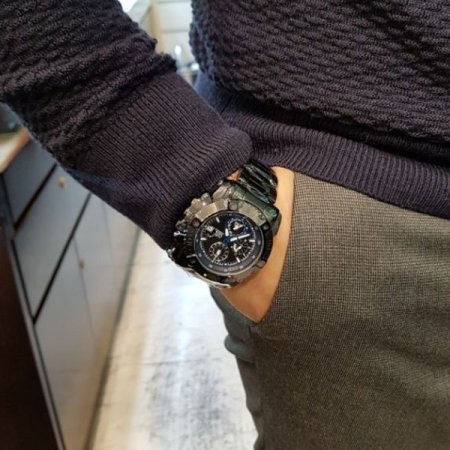 세이코알바 남성 메탈시계