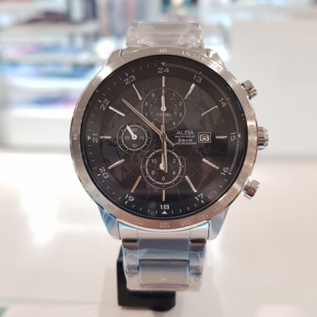 세이코알바 남성 메탈시계