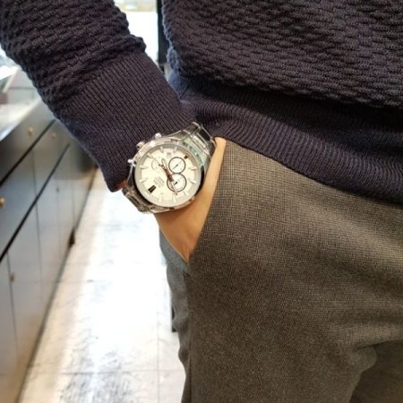 세이코알바 남성 메탈시계