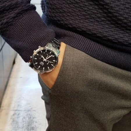 세이코알바 남성 메탈시계