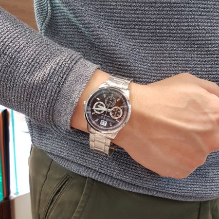 와이어드 남성 메탈시계