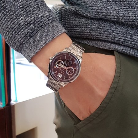 와이어드 남성 메탈시계