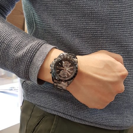 와이어드 남성 메탈시계