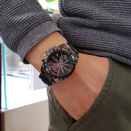 와이어드 남성 메탈시계