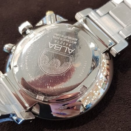 세이코알바 남성 메탈시계