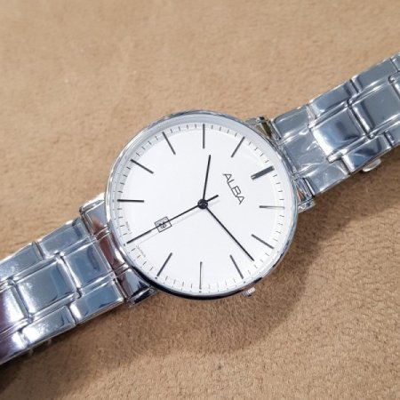 클래식 쿼츠 메탈 남성시계