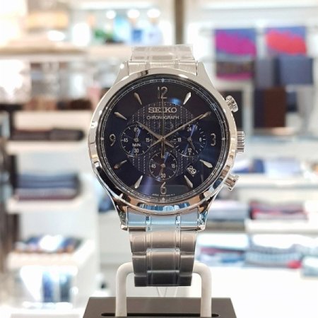 SEIKO 크로노그래프 메탈 남성시계