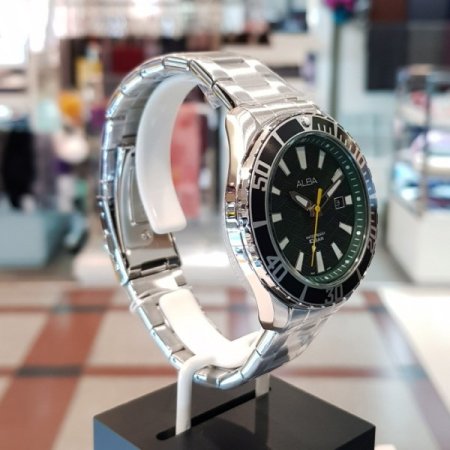 쿼츠 메탈 남성시계