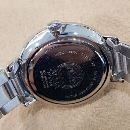 세이코알바 남성 메탈시계