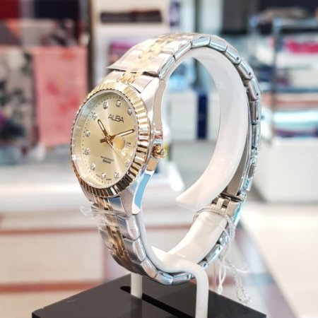 세이코알바 여성 메탈시계