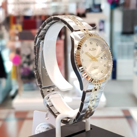 세이코알바 여성 메탈시계