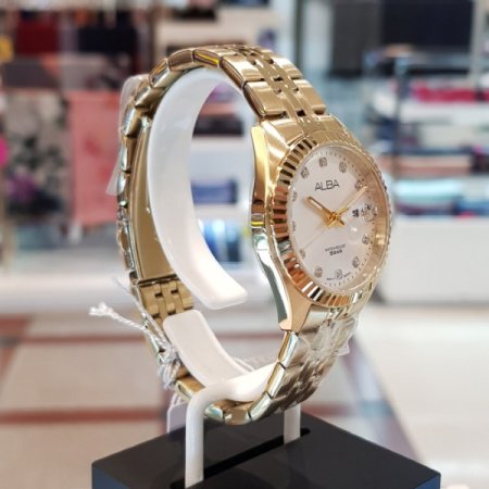 세이코알바 여성 메탈시계