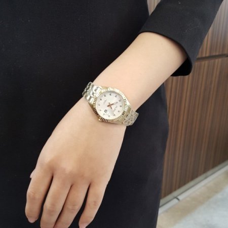 세이코알바 여성 메탈시계