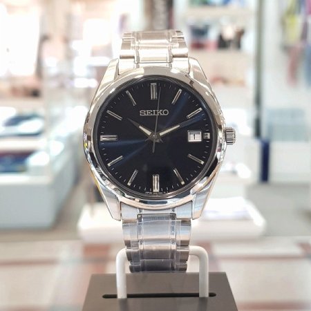 SEIKO 쿼츠 메탈 남성시계