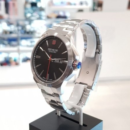 스위스밀리터리 남성 메탈시계