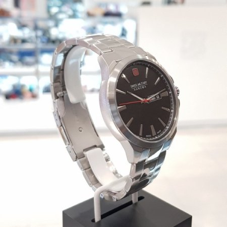 스위스밀리터리 남성 메탈시계