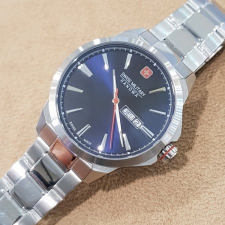 스위스밀리터리 남성 메탈시계