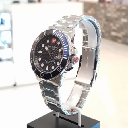 스위스밀리터리 남성 메탈시계