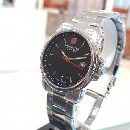 스위스밀리터리 남성 메탈시계