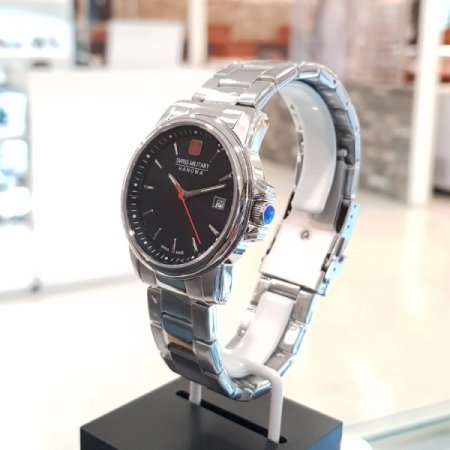 스위스밀리터리 남성 메탈시계