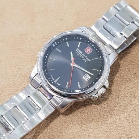 스위스밀리터리 남성 메탈시계