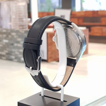 스위스밀리터리 남성 가죽시계